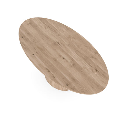 Massiver Eichentisch Natur - Oval - Sjors Natur