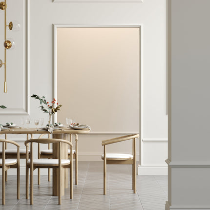 Eiken massief eettafel Naturel - Recht Radius - Columbus naturel