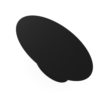 Fenix-Esstisch Nero Ingo - Oval - Giro oval schwarz