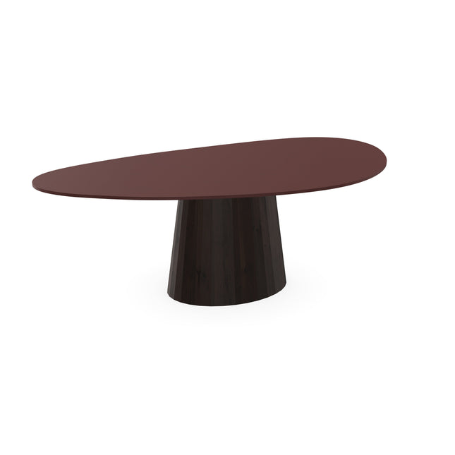 Fenix Eettafel Rosso Jaipur - Kiezel B - Sjors walnut brown
