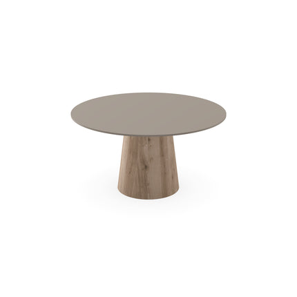 Fenix-Esstisch Beige Arizona - Rund - Sjors Natur