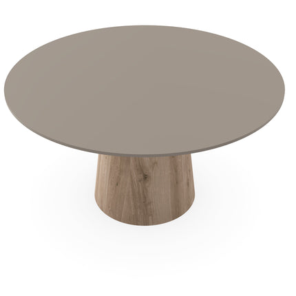 Fenix-Esstisch Beige Arizona - Rund - Sjors Natur