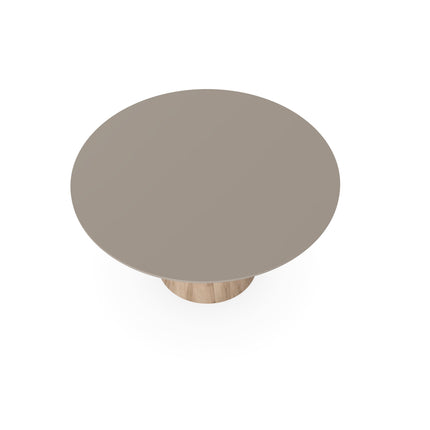 Fenix-Esstisch Beige Arizona - Rund - Sjors Natur