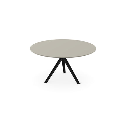 HPL-Esstisch Seashell - Rund - Stella Schwarz