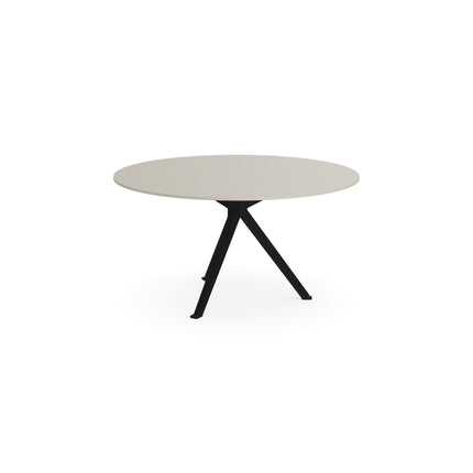 HPL-Esstisch Seashell - Rund - Stella Schwarz