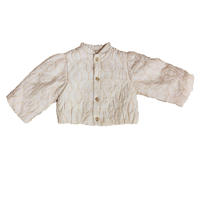 Gianne Jacket | Soft Taupe - Rose Chain