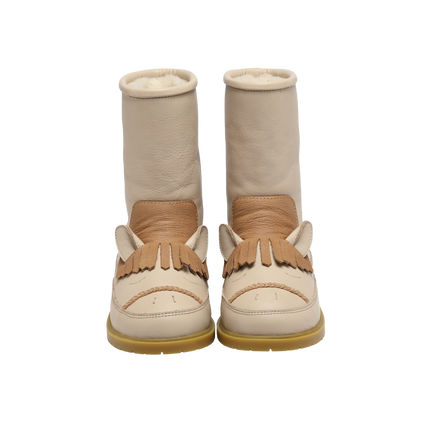 Wadudu Special Boots | Kinderlaarzen | Horse | Ivory Leather
