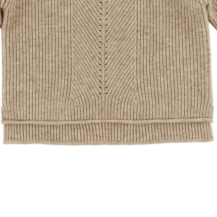 Caseley Sweater | Kindertrui | Sesame Melange