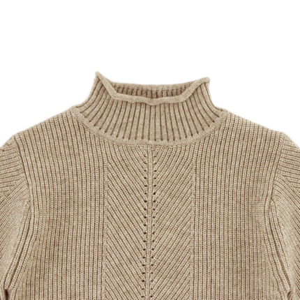 Caseley Sweater | Kindertrui | Sesame Melange