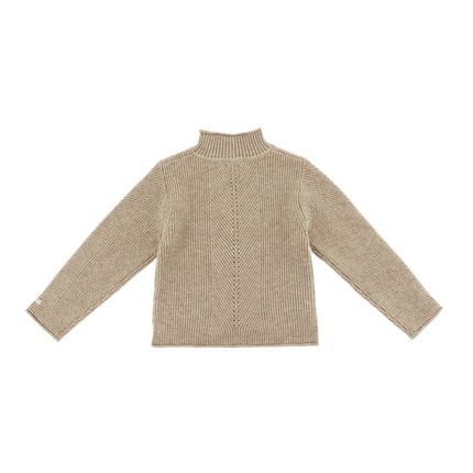 Caseley Sweater | Kindertrui | Sesame Melange