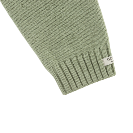Fionn Merino Wool Sweater Desert Green | Kindertrui