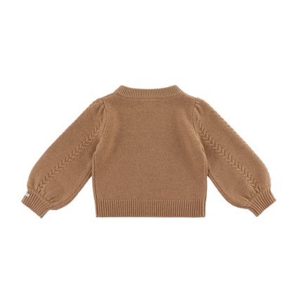 Kasine Merino Wool Sweater | Hazelnut