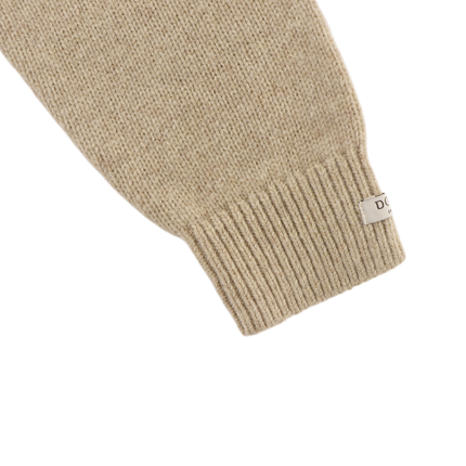 Denn Merino Wool Sweater | Kindertrui | Bear | Biscotti Melange