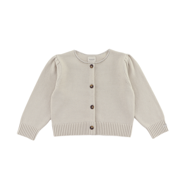 Amynda Cardigan | Kindervest | White Sand
