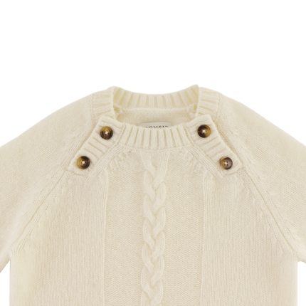 Juelz Merino Wool Onesie | Off White