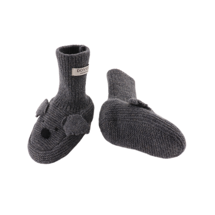 Maicer Merino Wool Booties | Koala | Cloudy Grey Melange