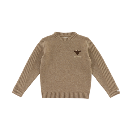 Geeratz Merino Wool Sweater | Stag | Milk Chocolate Melange