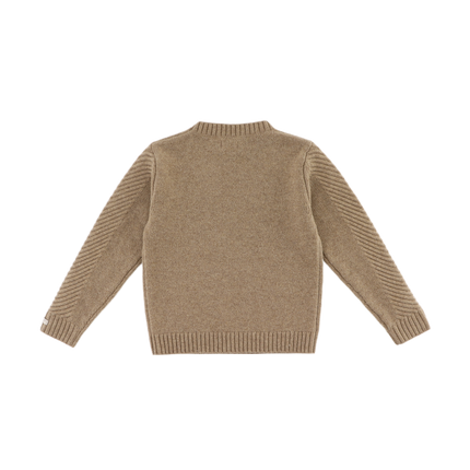 Geeratz Merino Wool Sweater | Stag | Milk Chocolate Melange