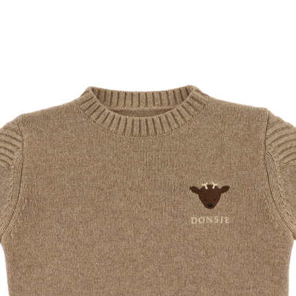 Geeratz Merino Wool Sweater | Stag | Milk Chocolate Melange