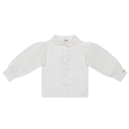 Kresi Blouse | Kinderblouse | Bows | Off White