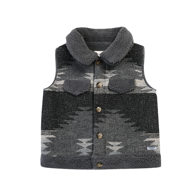 Lensen Gilet | Cloudy Grey Melange