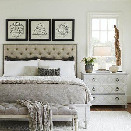 Lexington Oyster Bay Sag Harbor Tufted Upholstered Bed