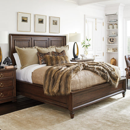 Lexington Silverado Walnut Creek Wood Panel Bed