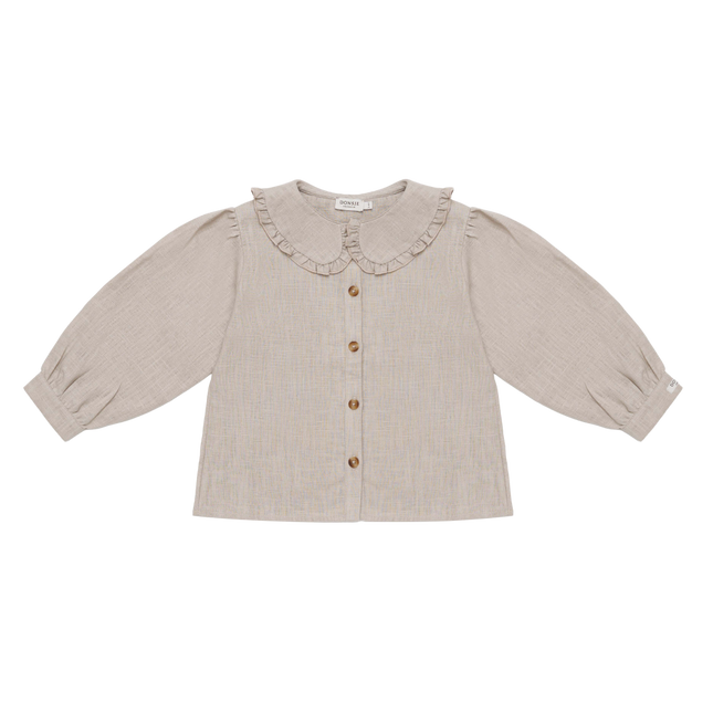Luikje Blouse | Soft Taupe