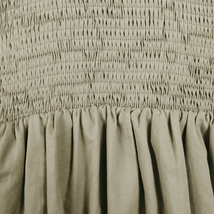 Madelief Top Dusty Green | Kindertop | Tijdloze basistop