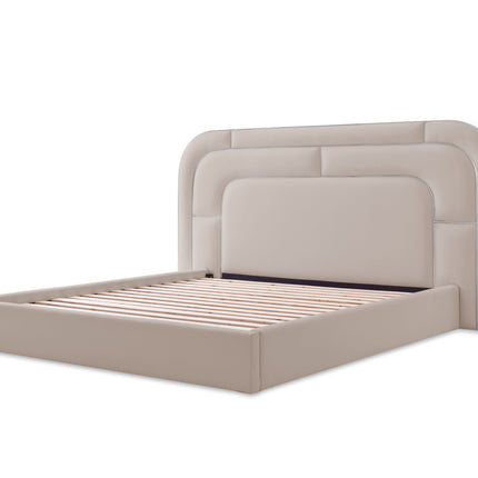 Michael Amini Orchid Lift Up Storage Bed - Gray