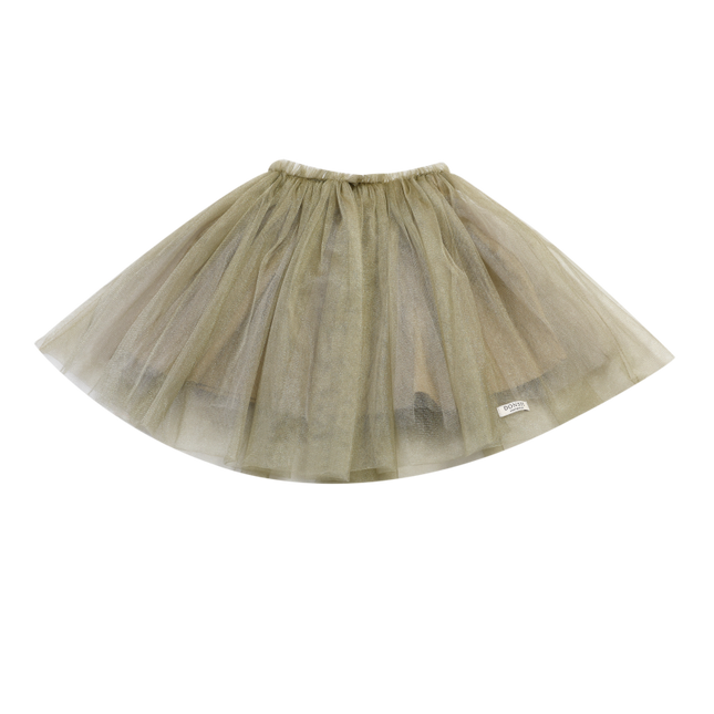 Pien Skirt | Dusty Green Metallic