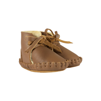 Pina Classic Booties | Cognac Classic Leather