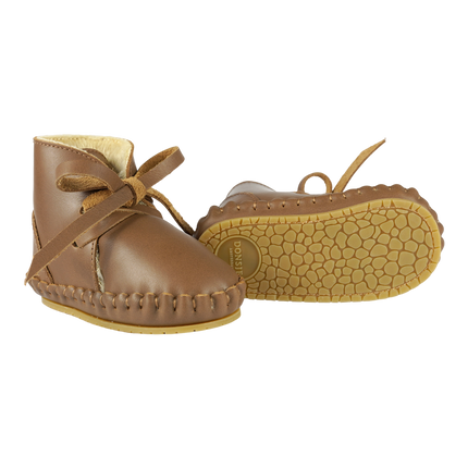 Pina Classic Booties | Cognac Classic Leather