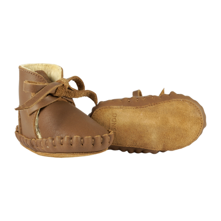 Pina Classic Booties | Cognac Classic Leather