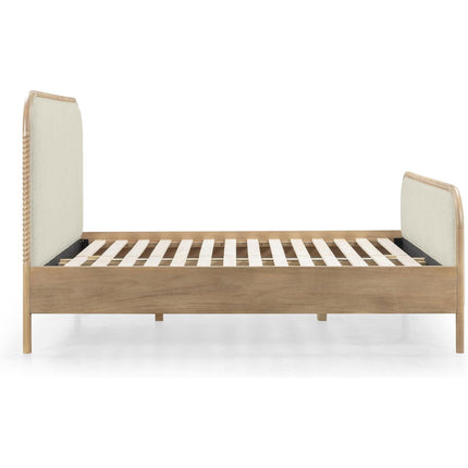 TOV Furniture Hatia Basketweave Panel Bed
