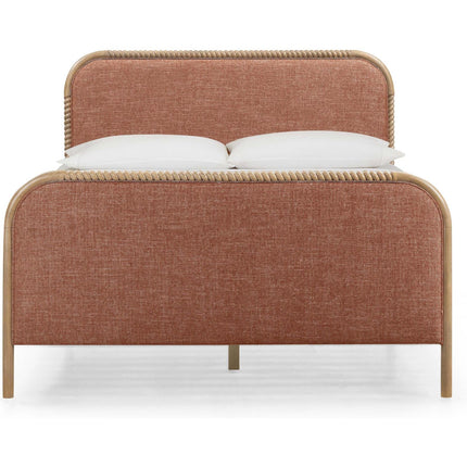 TOV Furniture Hatia Basketweave Panel Bed