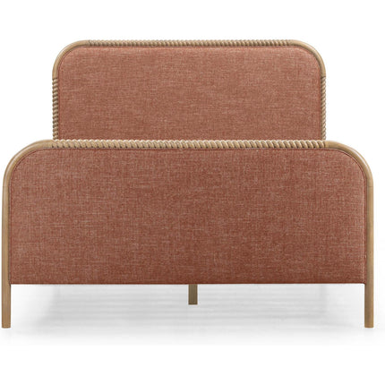 TOV Furniture Hatia Basketweave Panel Bed