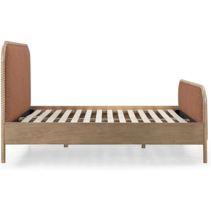 TOV Furniture Hatia Basketweave Panel Bed
