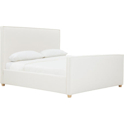 TOV Furniture Bristol Park Ivory Contract-Grade Fabric Upholstered Bed