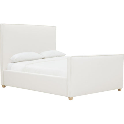 TOV Furniture Bristol Park Ivory Contract-Grade Fabric Upholstered Bed