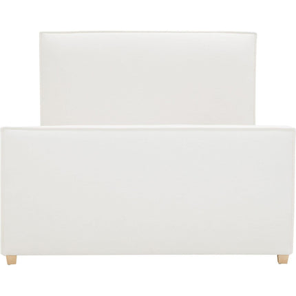 TOV Furniture Bristol Park Ivory Contract-Grade Fabric Upholstered Bed