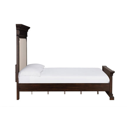 TOV Furniture Stamford Wooden Upholstered Bed