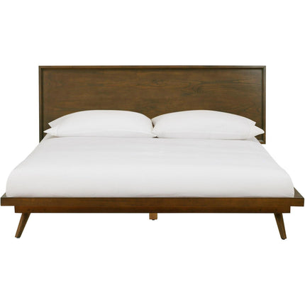 TOV Furniture Emery Walnut Wood Platform Bed