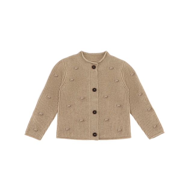 Marloes Merino Wool Cardigan | Biscotti Melange