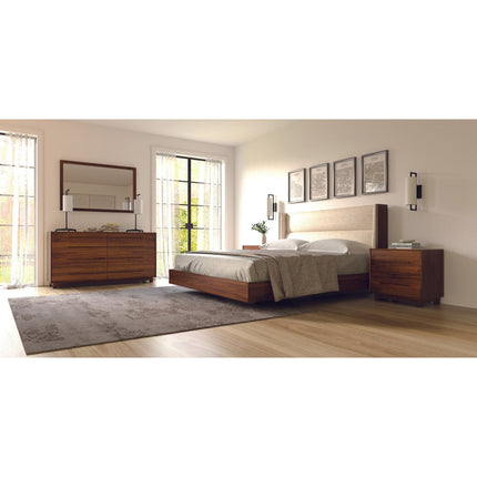 Copeland Sloane Floating Bed With Lighting - Sunbrella Upholstery