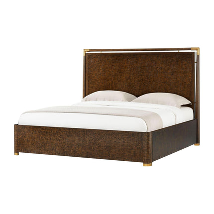 Theodore Alexander Kesden Wood Bed