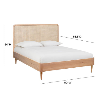 TOV Furniture Carmen Cane Bed