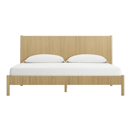 TOV Furniture Tyla Natural Wood Bed