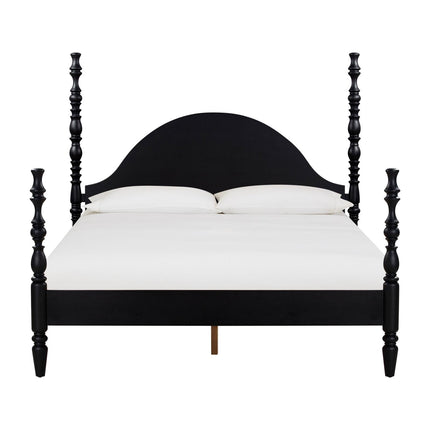 TOV Furniture Rosalie Black Ash Bed