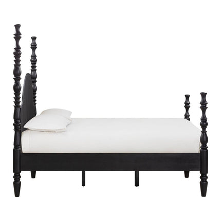TOV Furniture Rosalie Black Ash Bed